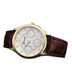 Men's Quartz Stainless Steel Business Watches Date