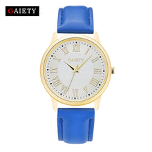 Women Fashion Leather Band Analog Quartz Round Wrist Watch Watches